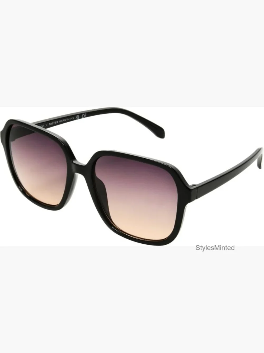Girls Square Sunglasses UVA/UVB Protection Scratch Impact Resistant